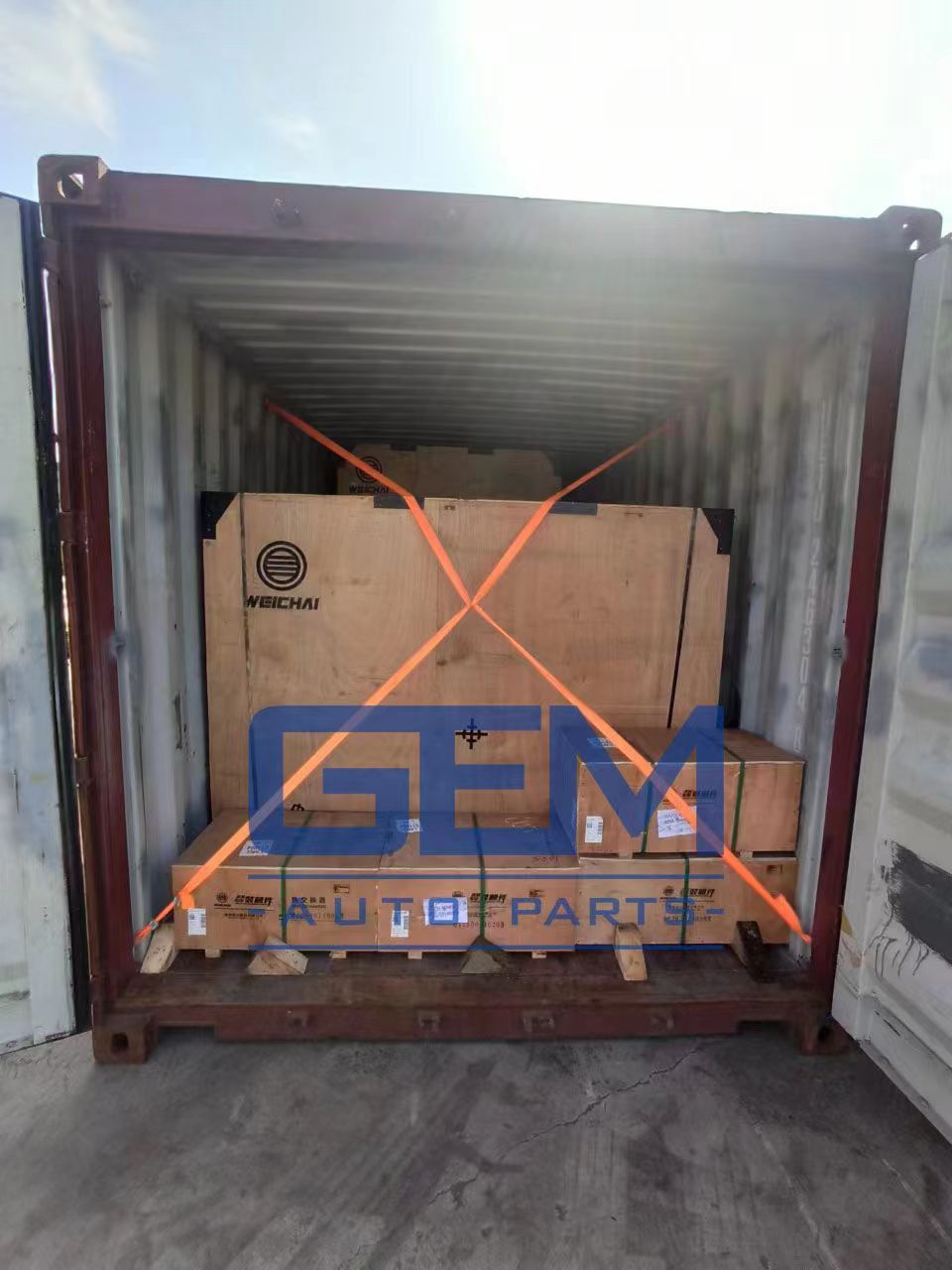 Weichai engine delivery to customer (图3)